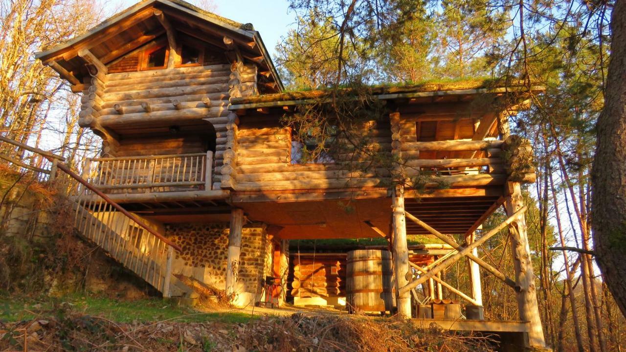 La Cabane De Hans Saint-Martial-de-Gimel Dış mekan fotoğraf